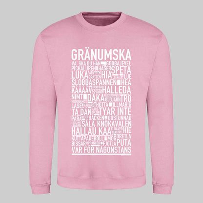 Gränumska Dialekt Text Sweatshirt