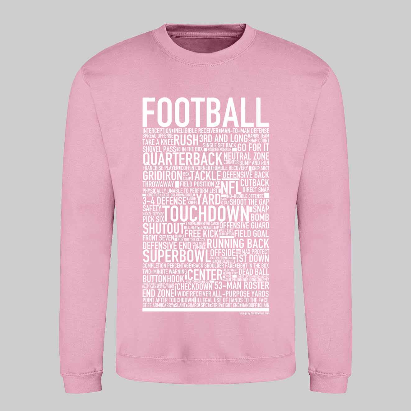 Football Text Sweatshirt