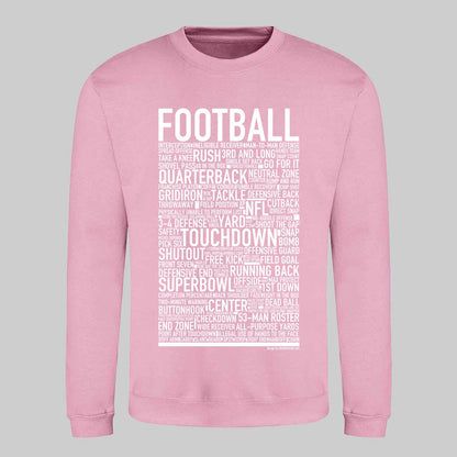 Football Text Sweatshirt