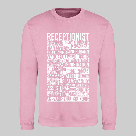 Receptionist Text Sweatshirt