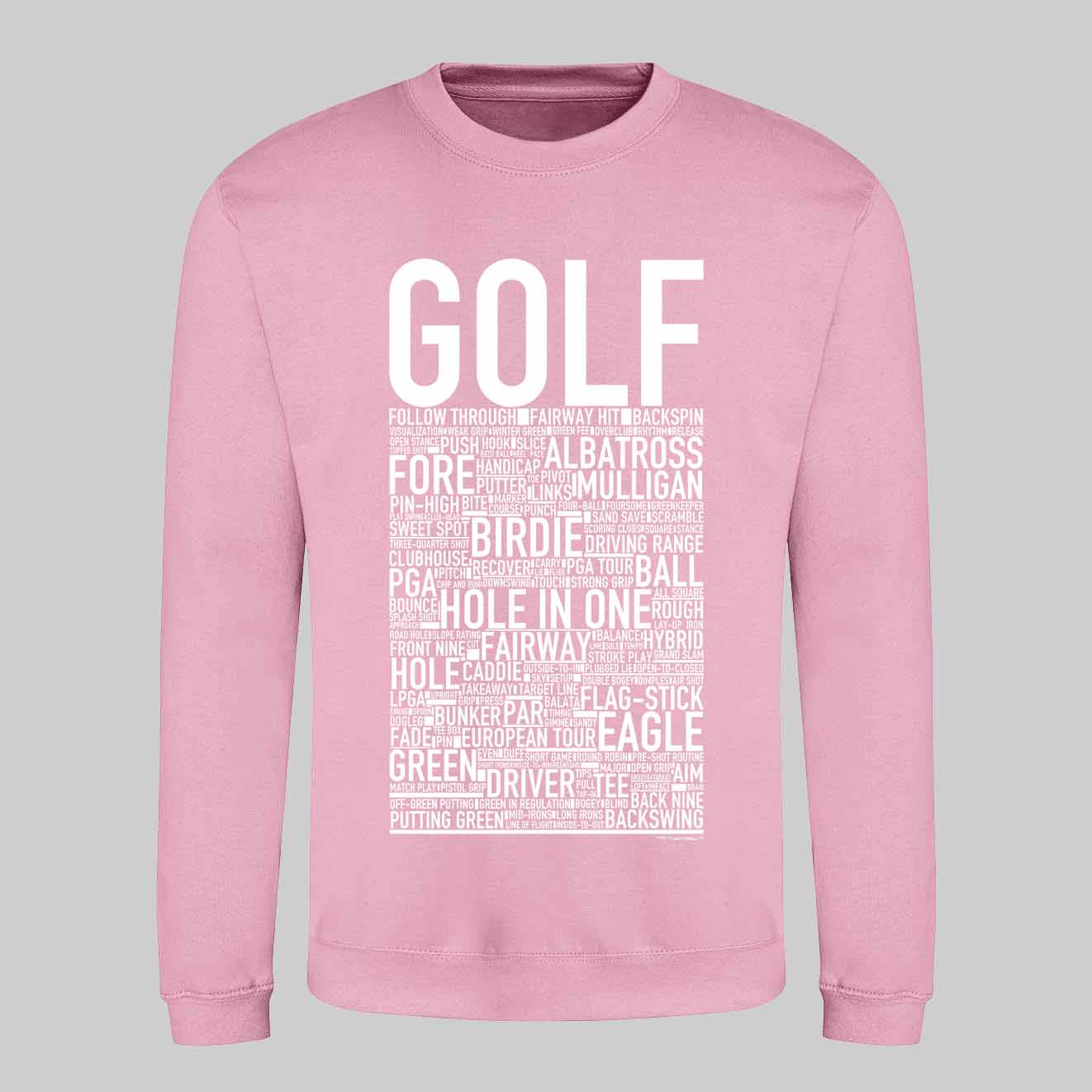 Golf Text Sweatshirt