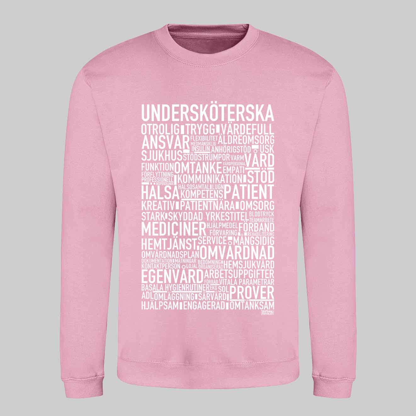 Undersköterska 2025 Text Sweatshirt