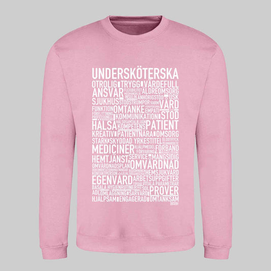 Undersköterska 2025 Text Sweatshirt