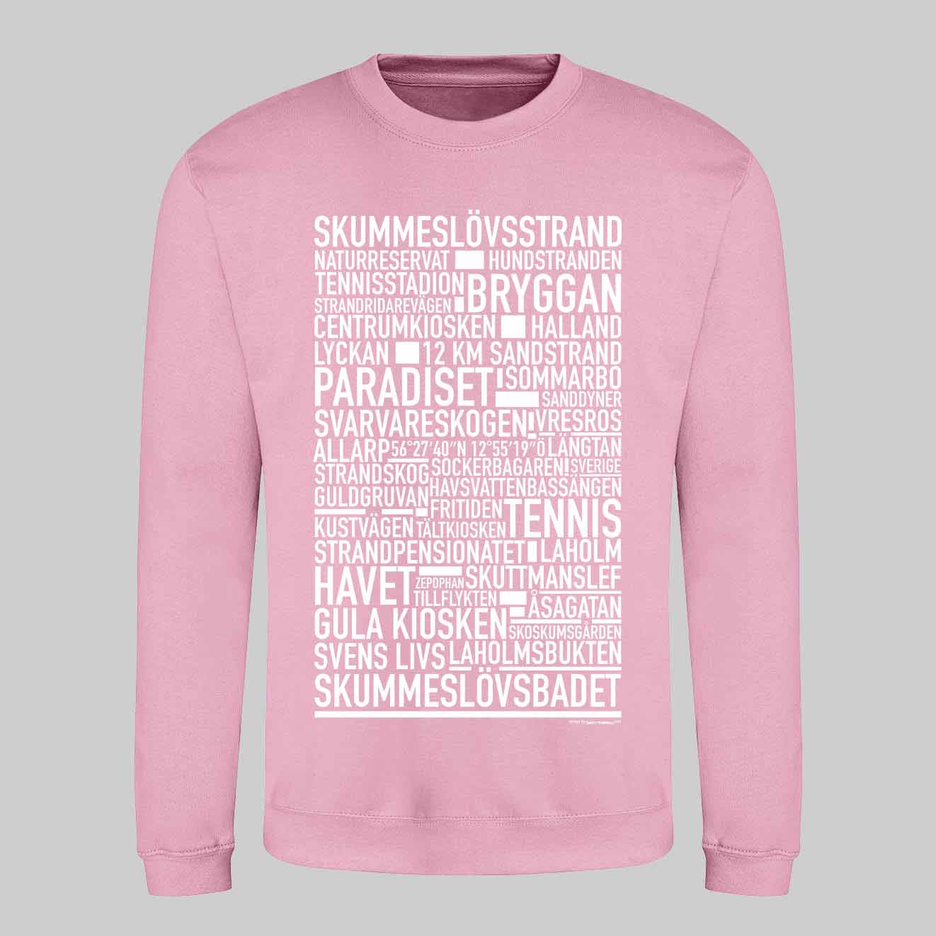 Skummeslövsstrand Text Sweatshirt