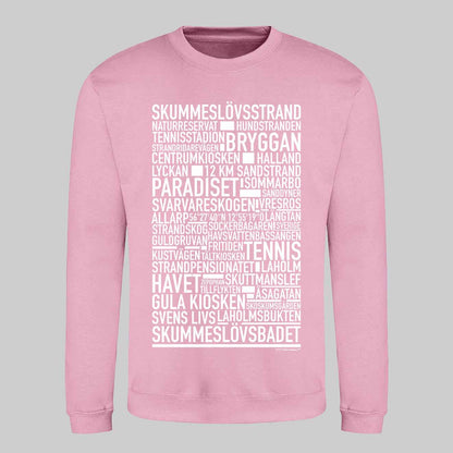 Skummeslövsstrand Text Sweatshirt