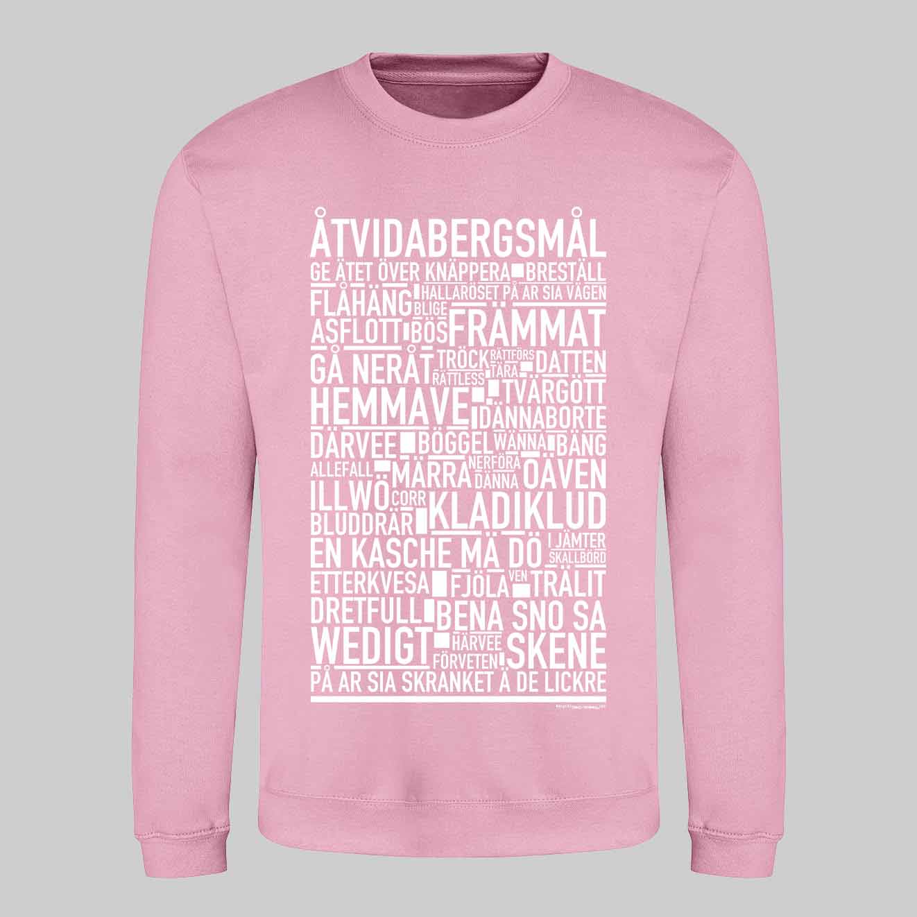 Åtvidabergsmål Dialekt Text Sweatshirt