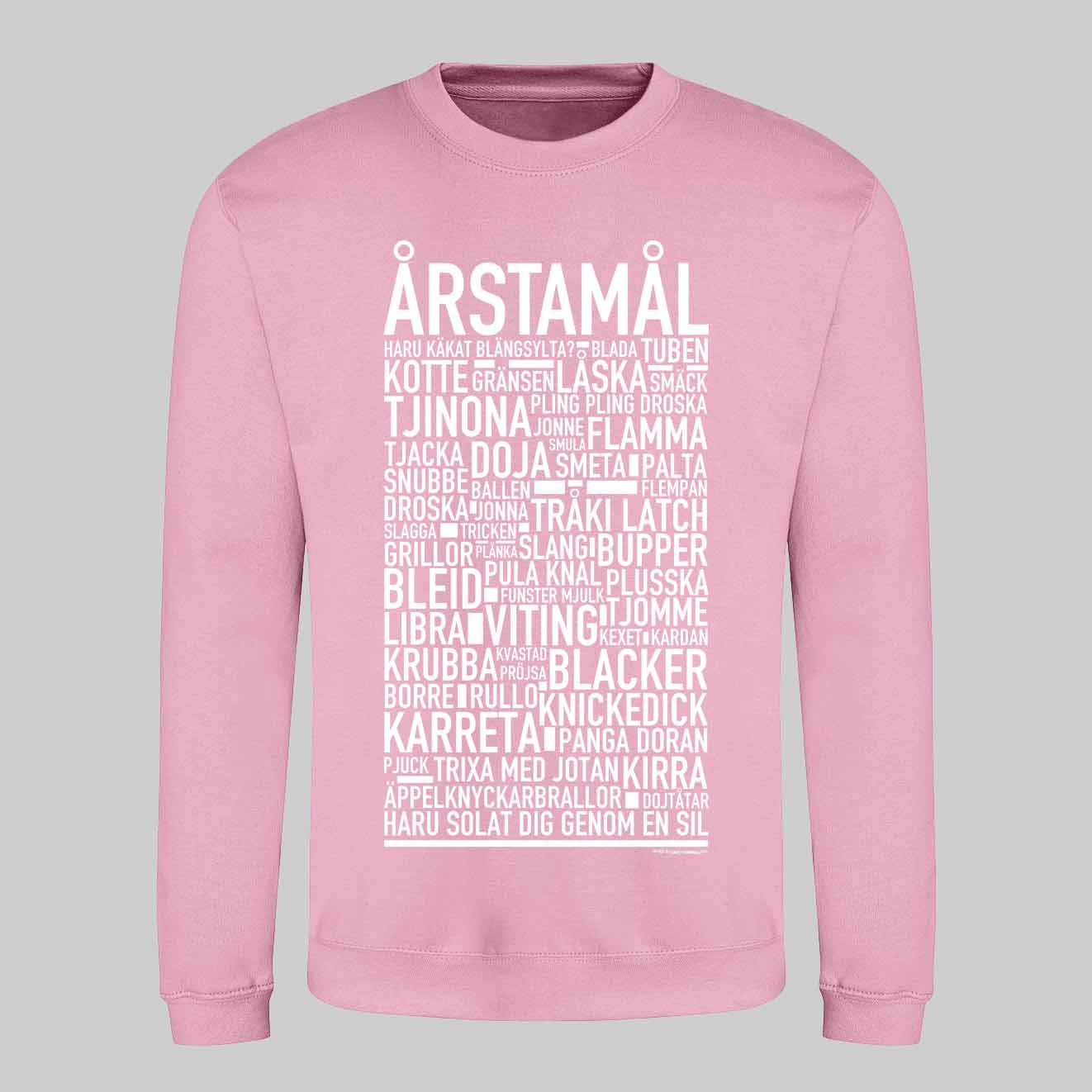 Årstamål Dialekt Text Sweatshirt