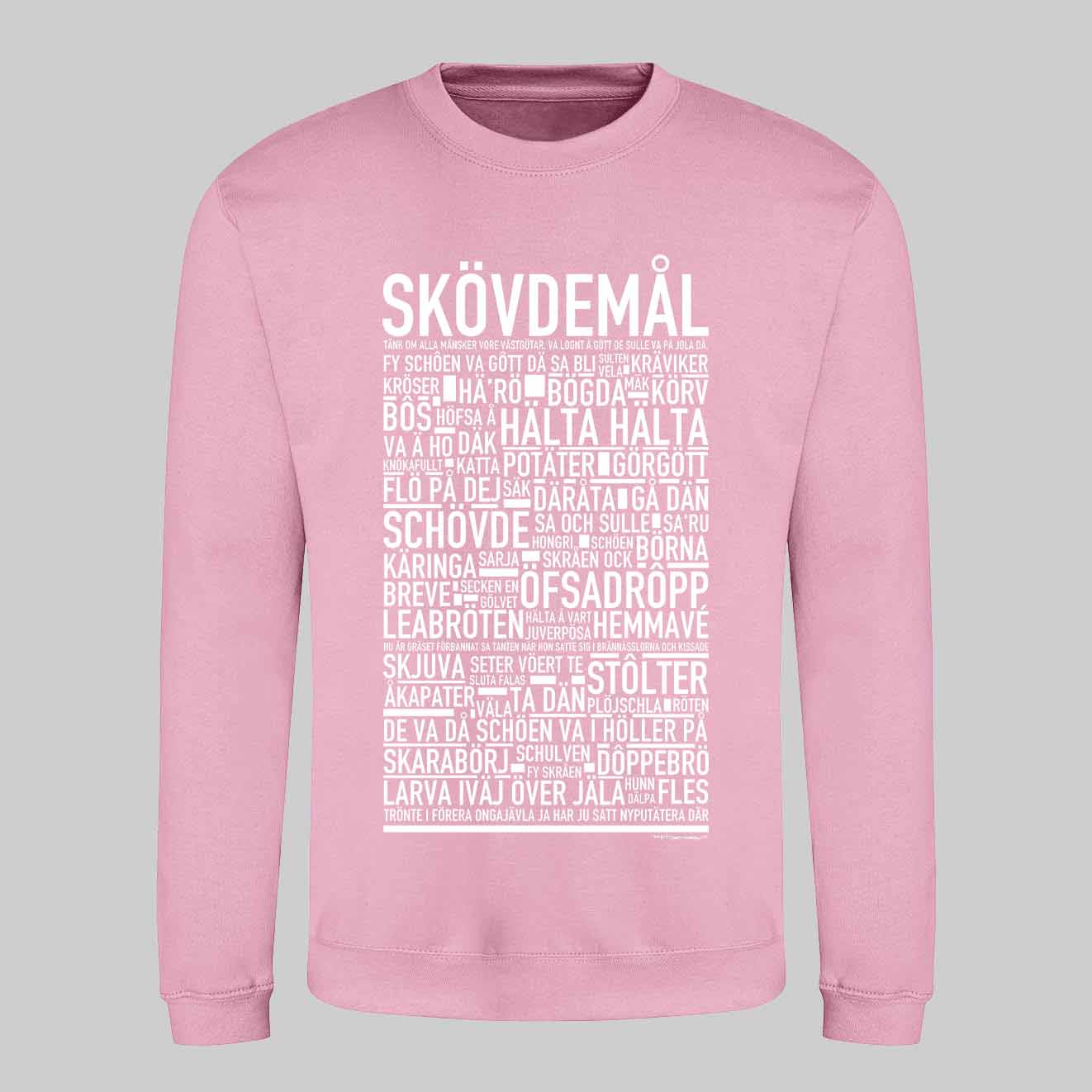 Skövdemål Dialekt Text Sweatshirt