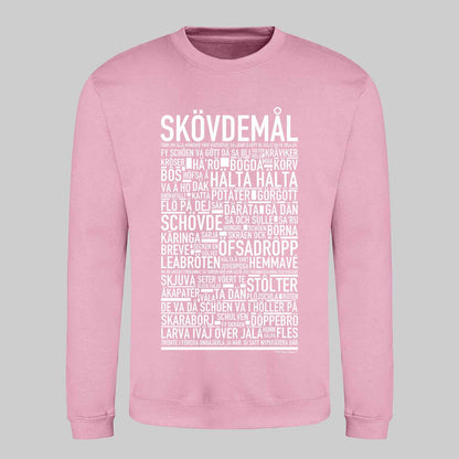 Skövdemål Dialekt Text Sweatshirt