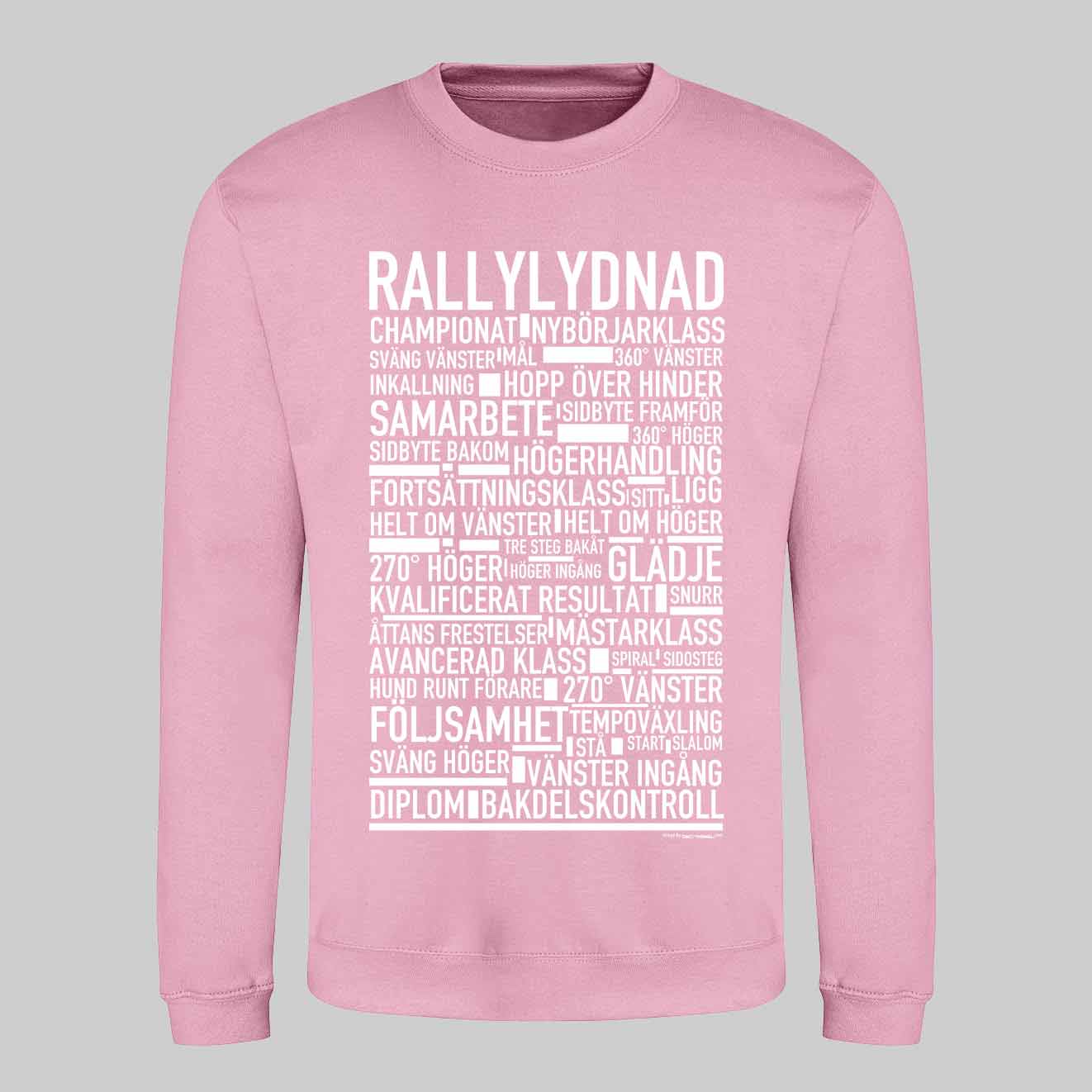 Rallylydnad Text Sweatshirt