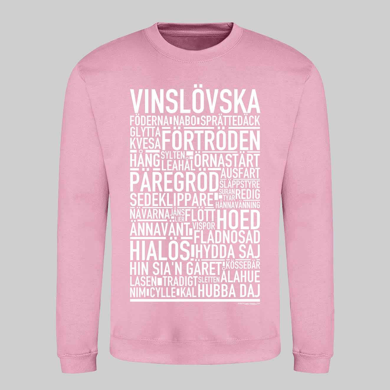 Vinslövska Dialekt Text Sweatshirt