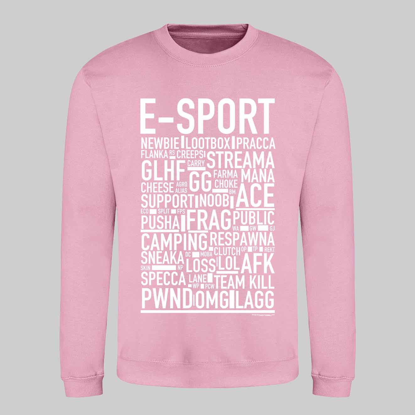 E-Sport Text Sweatshirt