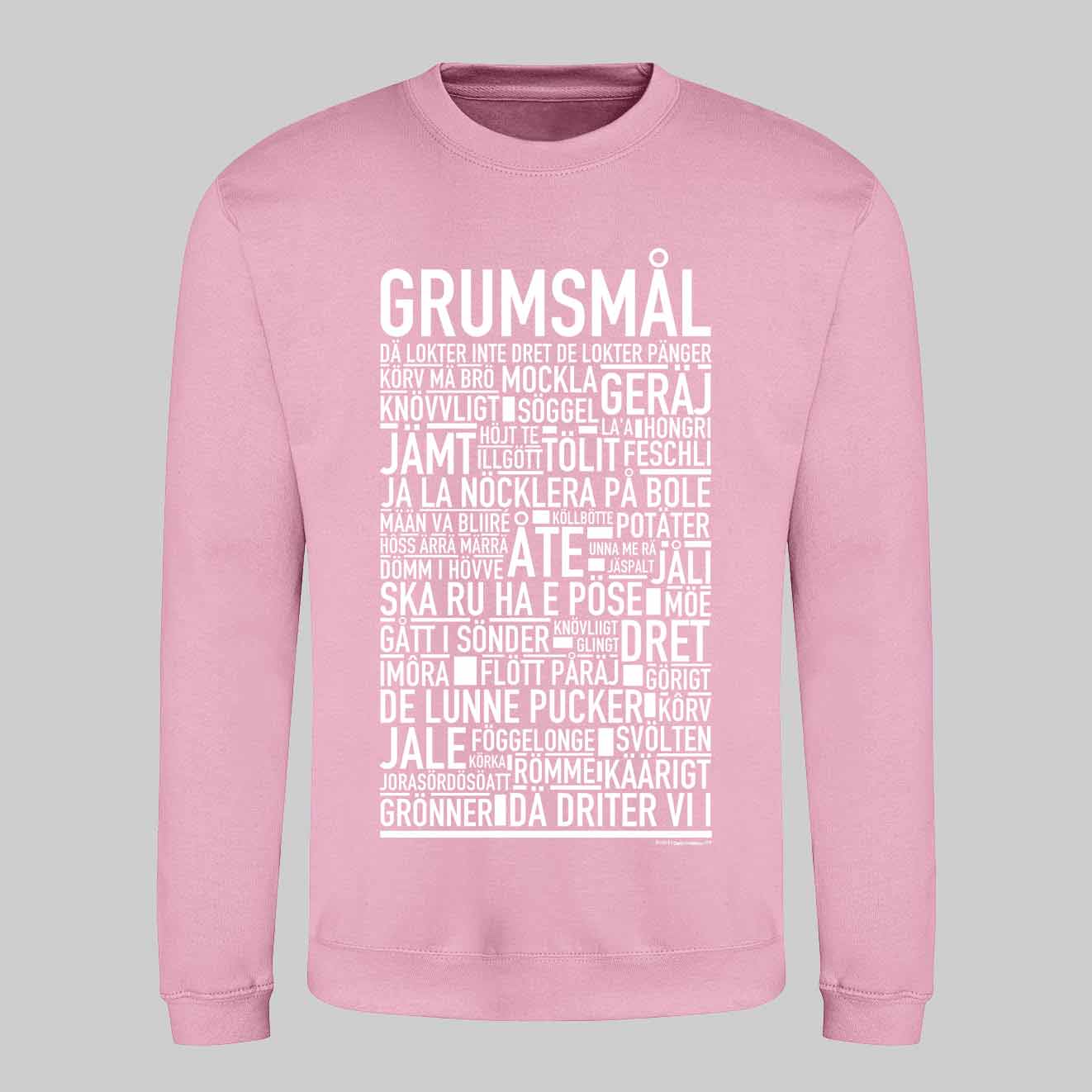 Grumsmål Dialekt Text Sweatshirt