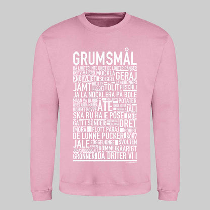 Grumsmål Dialekt Text Sweatshirt