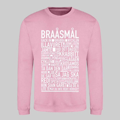 Braåsmål Dialekt Text Sweatshirt