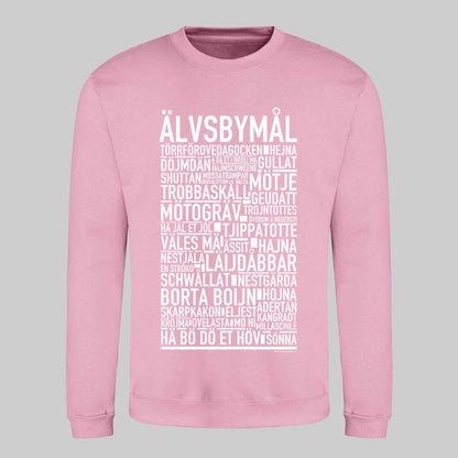 Älvsbymål Dialekt Text Sweatshirt