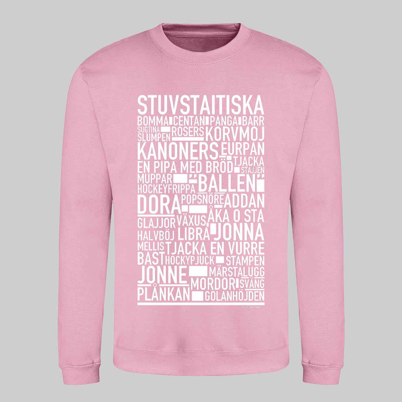 Stuvstaitiska Dialekt Text Sweatshirt