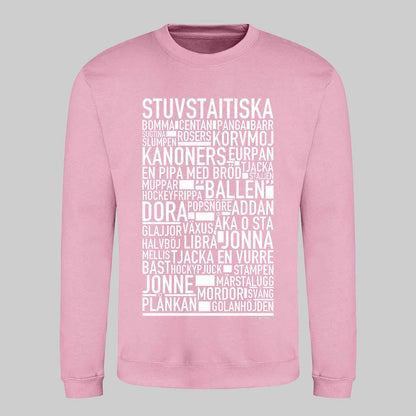 Stuvstaitiska Dialekt Text Sweatshirt