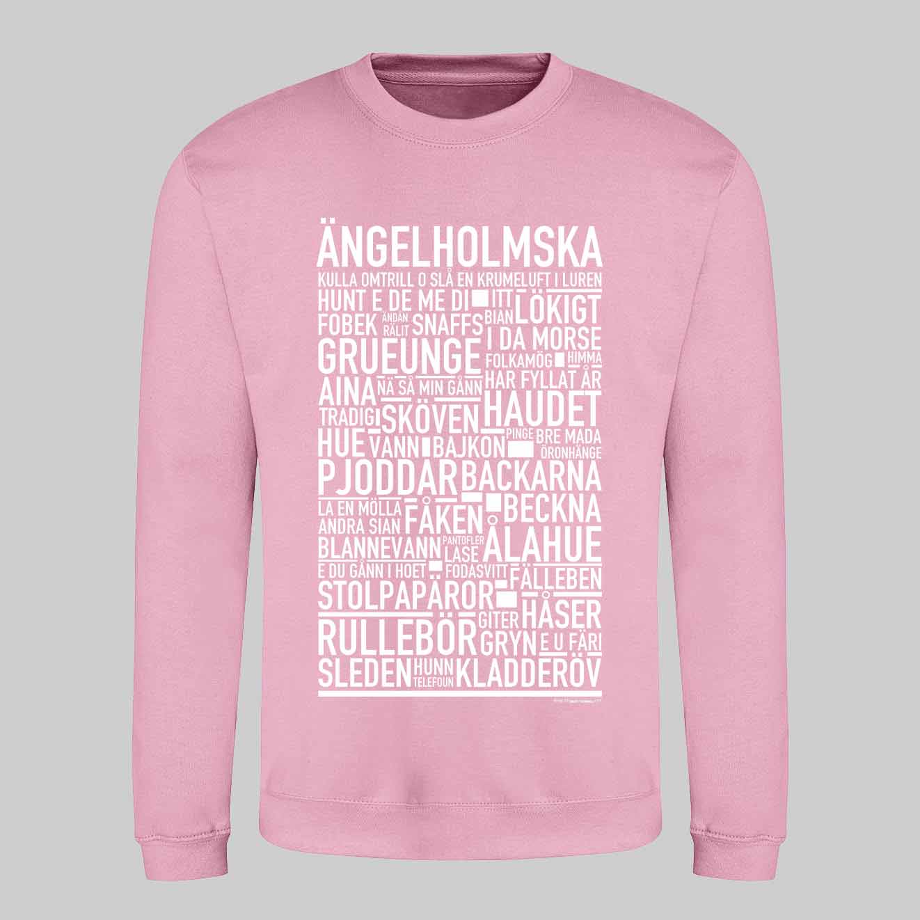 Ängelholmska Dialekt Text Sweatshirt