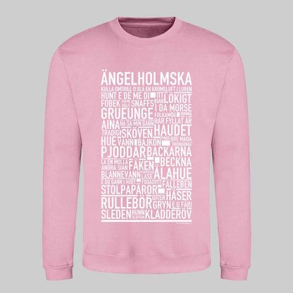 Ängelholmska Dialekt Text Sweatshirt