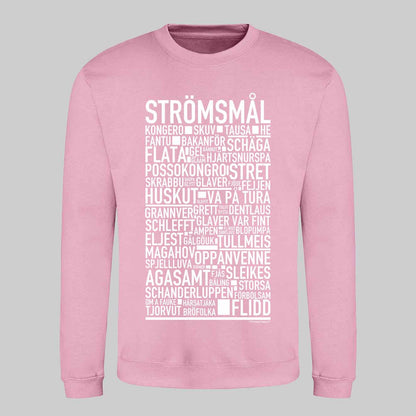 Strömsmål Dialekt Text Sweatshirt