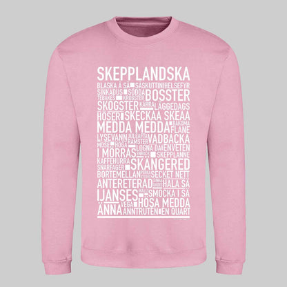 Skepplandska Dialekt Text Sweatshirt