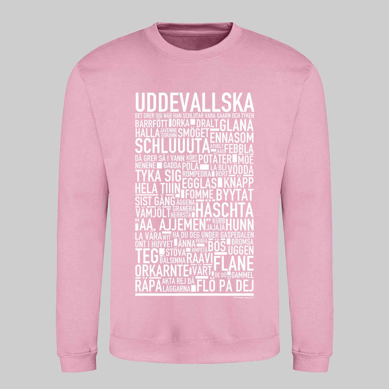 Uddevallska Dialekt Text Sweatshirt