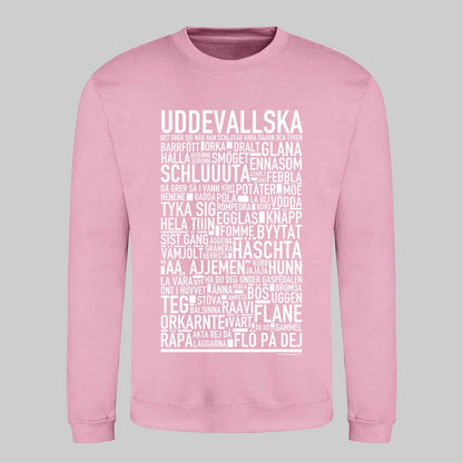 Uddevallska Dialekt Text Sweatshirt