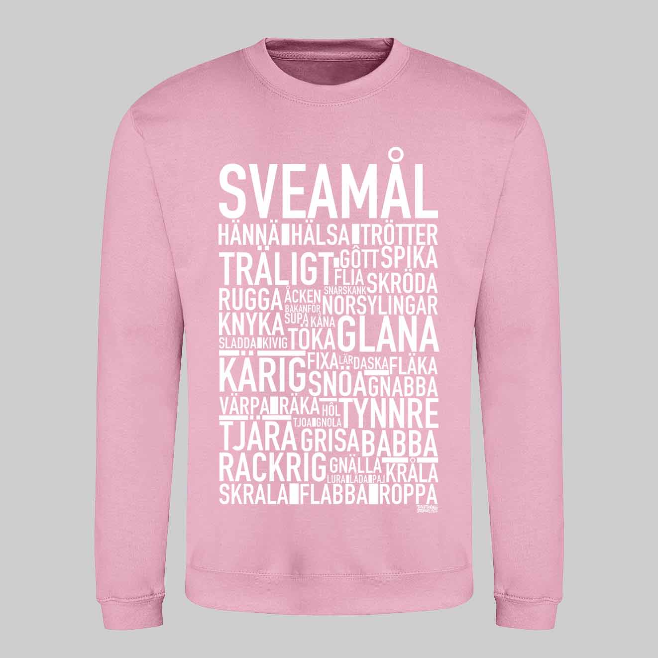 Sveamål Dialekt Text Sweatshirt