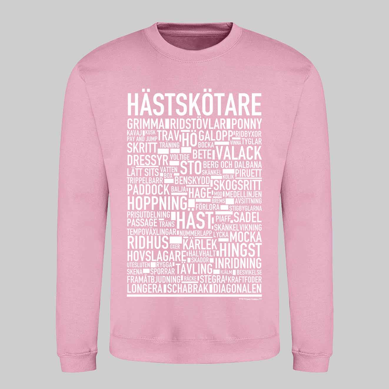 Hästskötare Text Sweatshirt