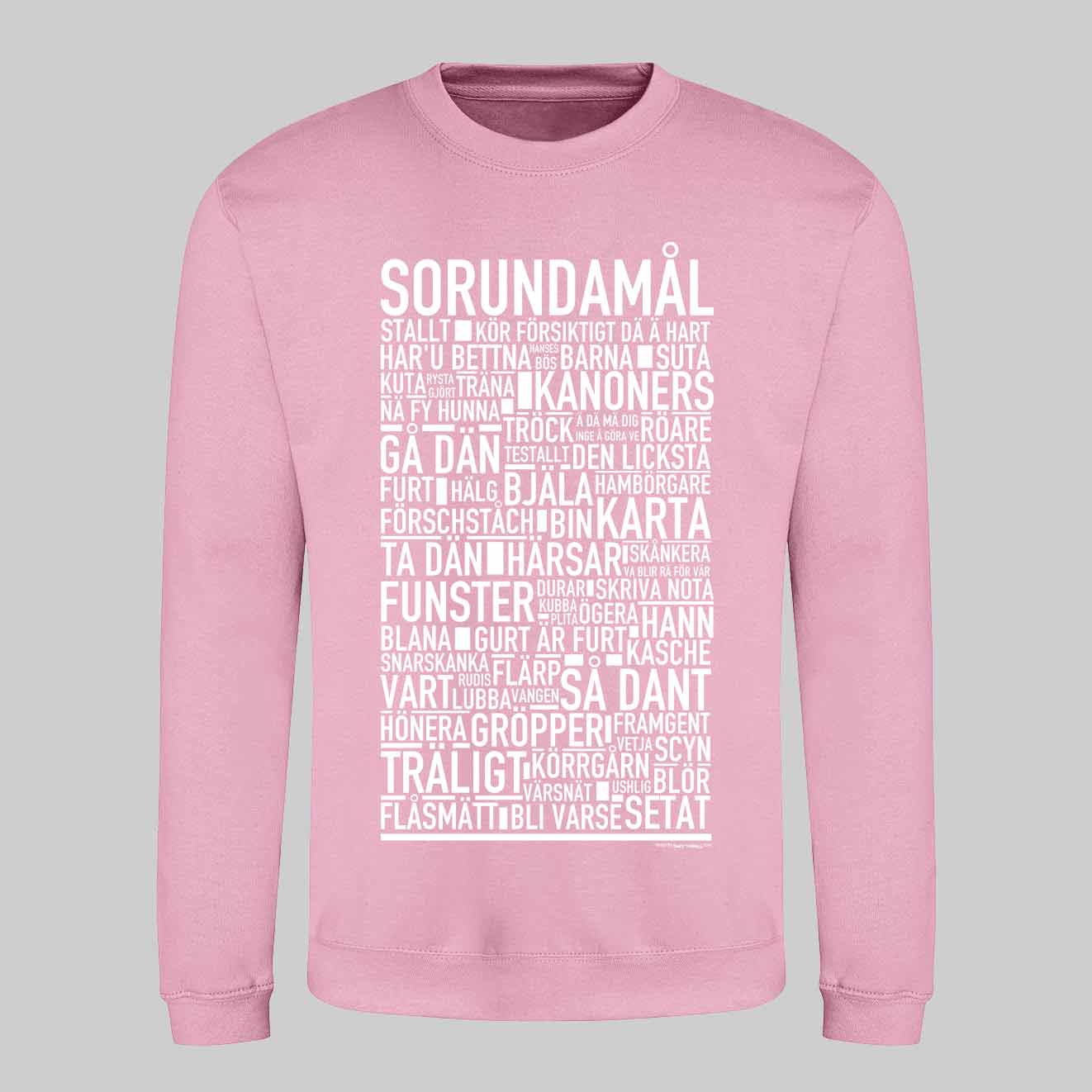 Sorundamål Dialekt Text Sweatshirt