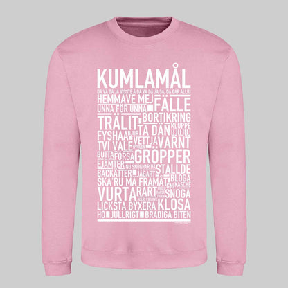 Kumlamål Dialekt Text Sweatshirt
