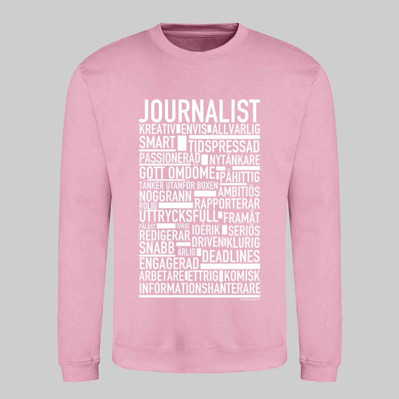 Journalist Text Sweatshirt