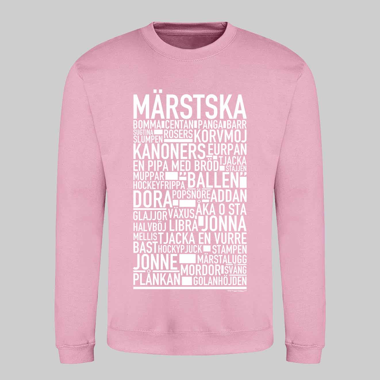 Märstska Dialekt Text Sweatshirt