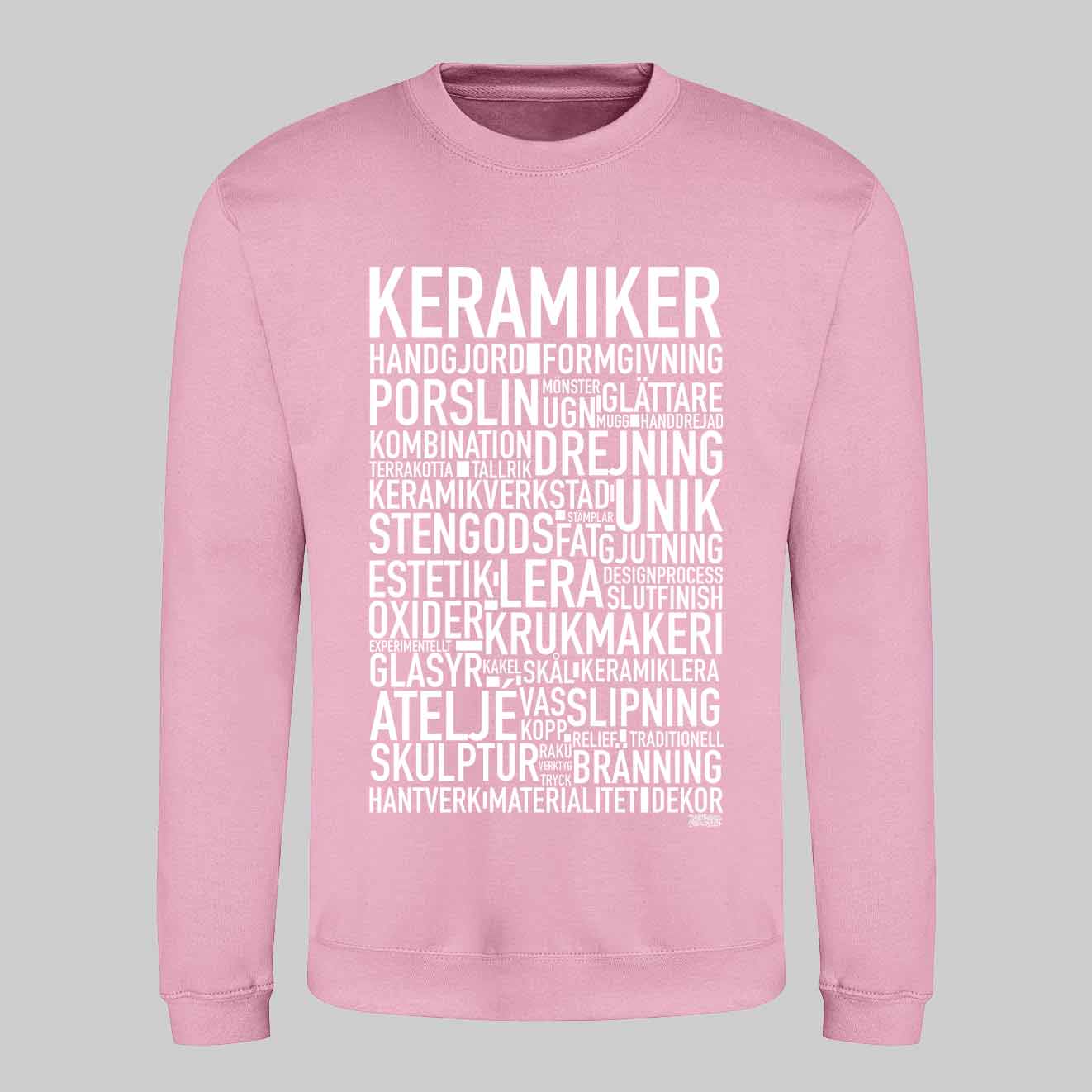 Keramiker Text Sweatshirt