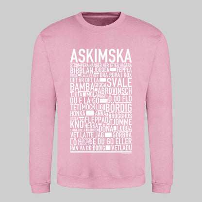 Askimska Dialekt Text Sweatshirt