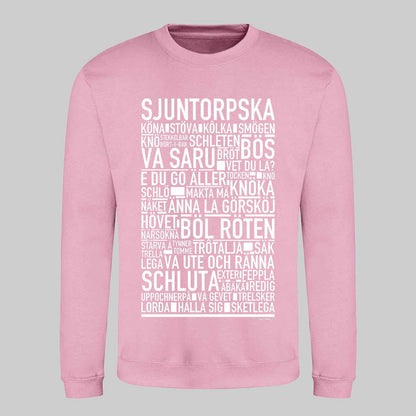 Sjuntorpska Dialekt Text Sweatshirt