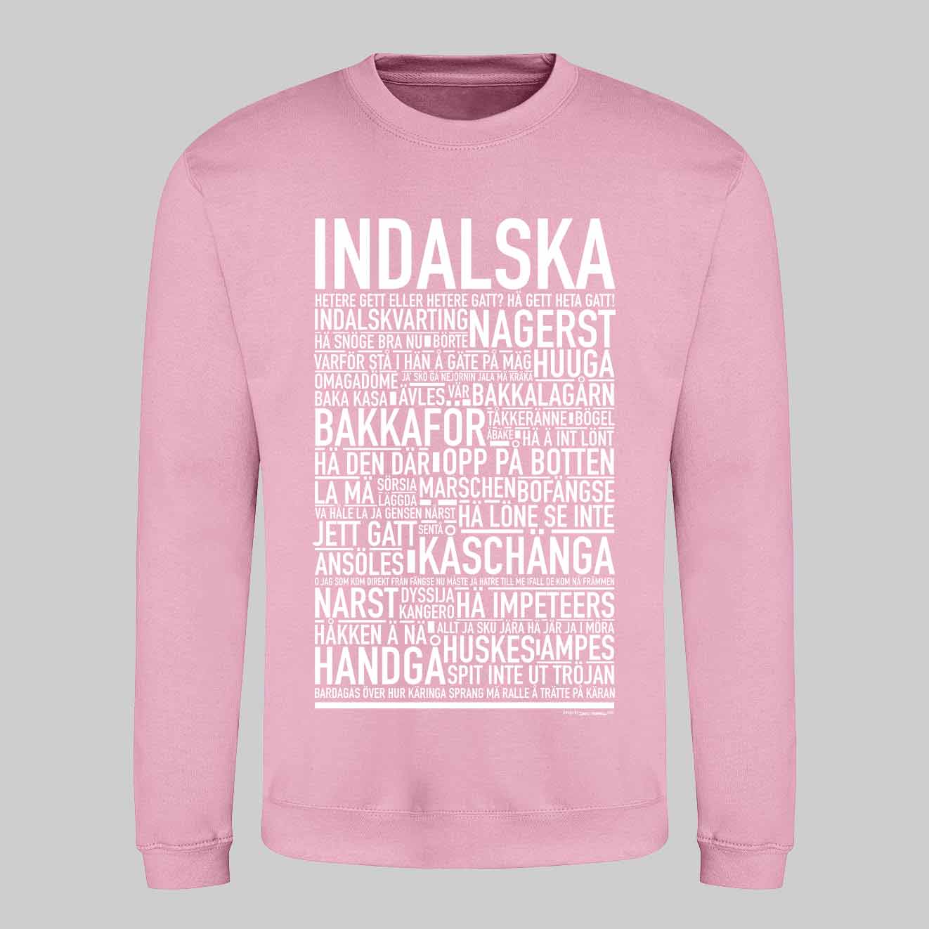 Indalska Dialekt Text Sweatshirt