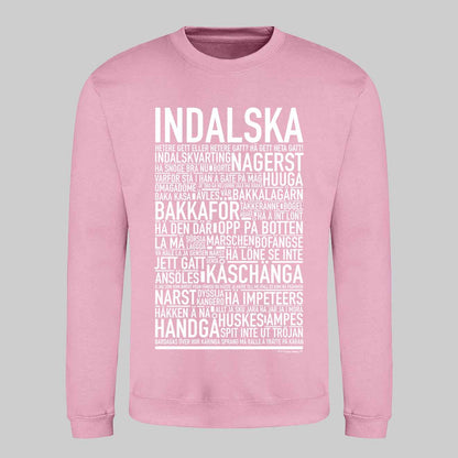 Indalska Dialekt Text Sweatshirt