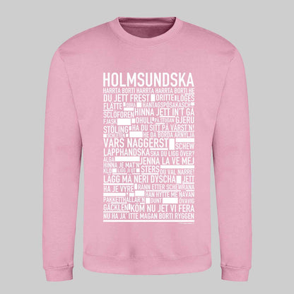 Holmsundska Dialekt Text Sweatshirt