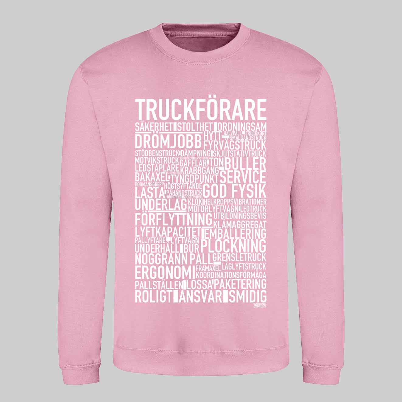Truckförare Text Sweatshirt