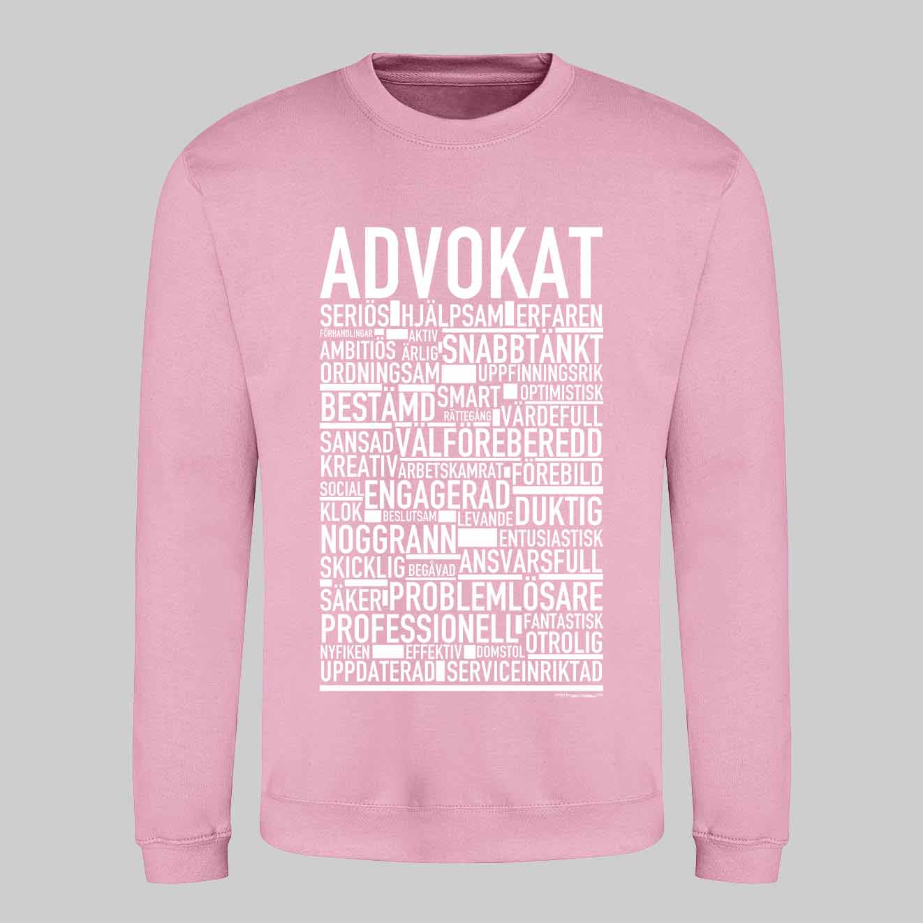Advokat Text Sweatshirt