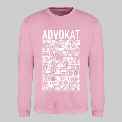 Advokat Text Sweatshirt
