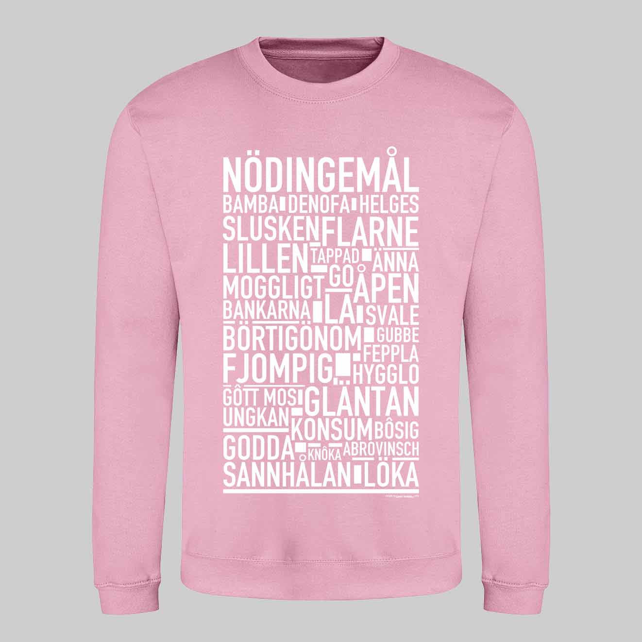 Nödingemål Dialekt Text Sweatshirt