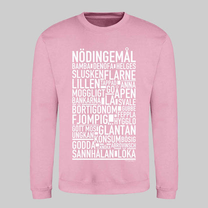 Nödingemål Dialekt Text Sweatshirt