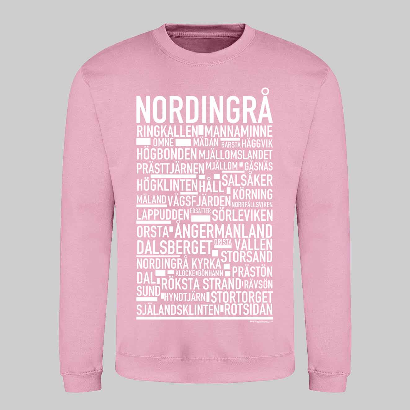 Nordingrå Text Sweatshirt
