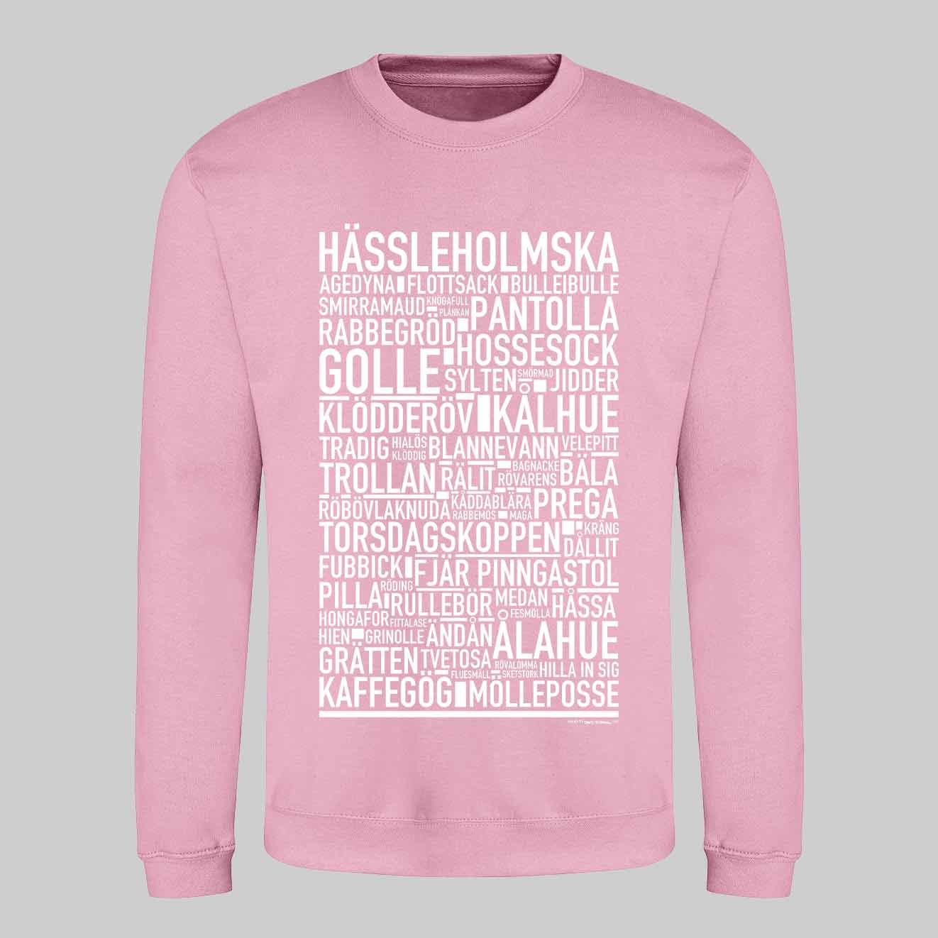 Hässleholmska Dialekt Text Sweatshirt