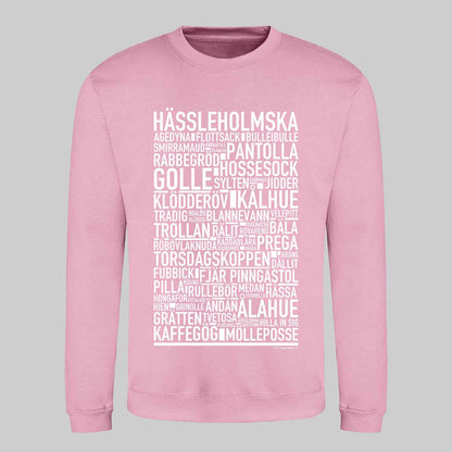 Hässleholmska Dialekt Text Sweatshirt