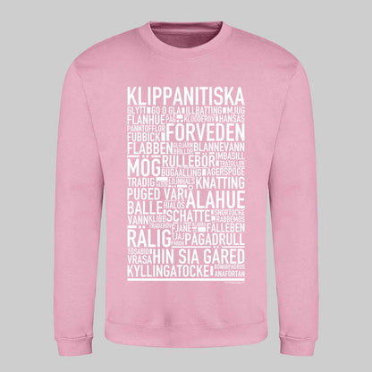 Klippanitiska Dialekt Text Sweatshirt