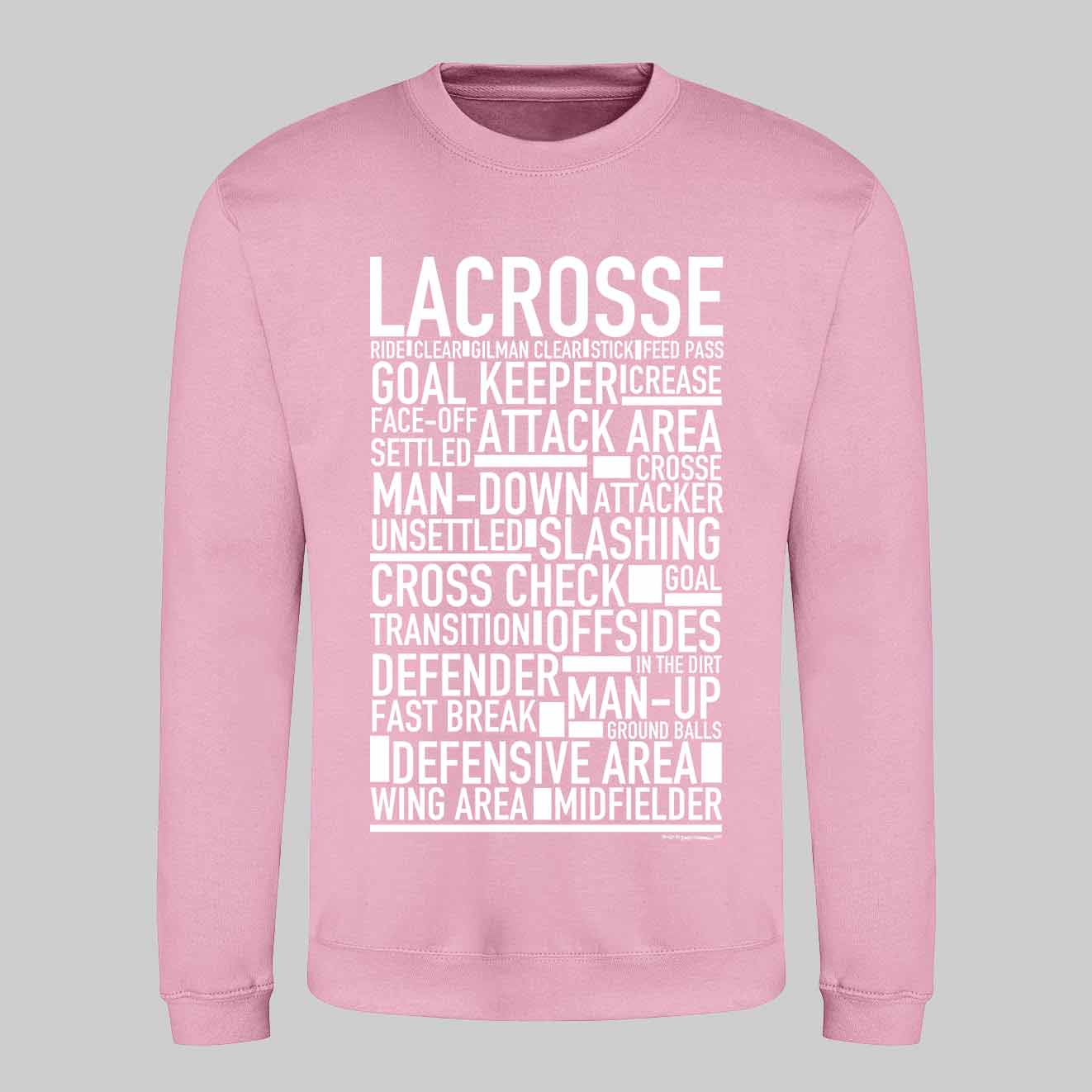 Lacrosse Text Sweatshirt